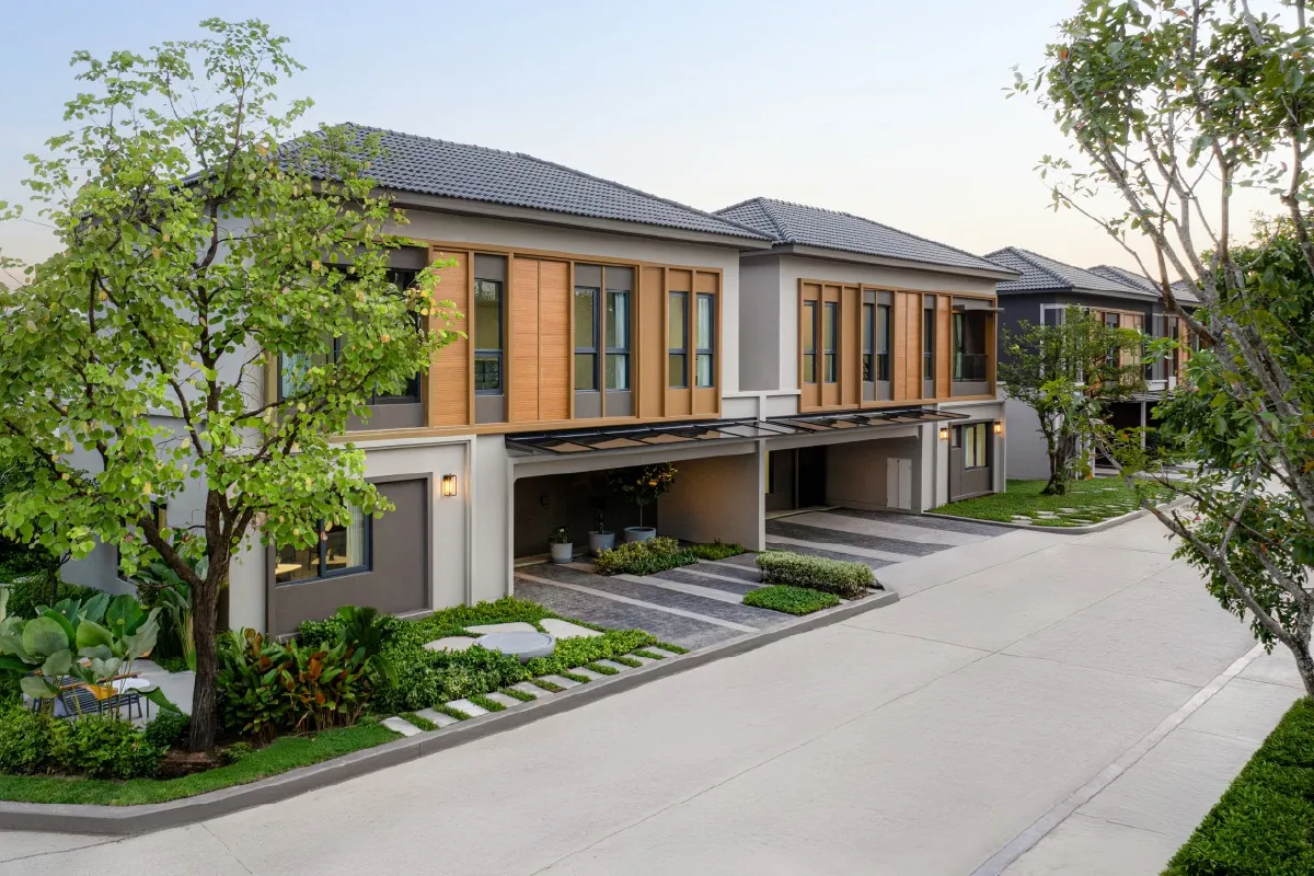 สังคมบ้านแฝดคุณภาพ โครงการ GRANDE PLENO กรุงเทพกรีฑา