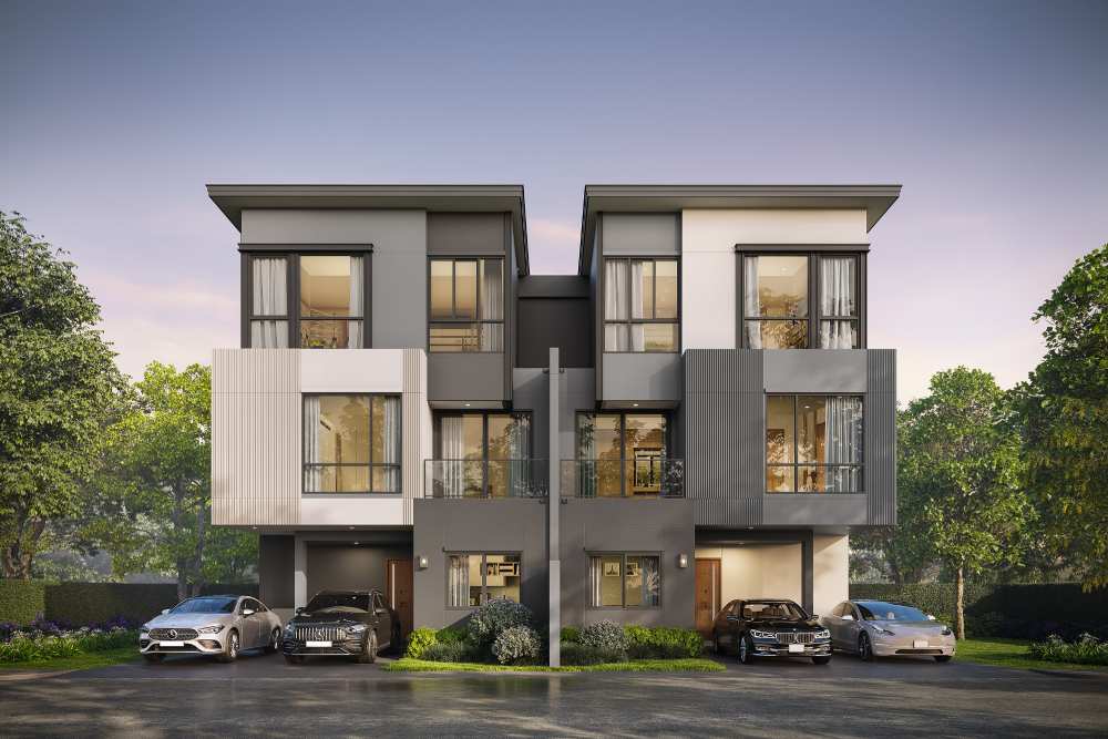 แบบบ้าน NOE โครงการ บ้านกลางเมือง THE EDITION บางนา 2