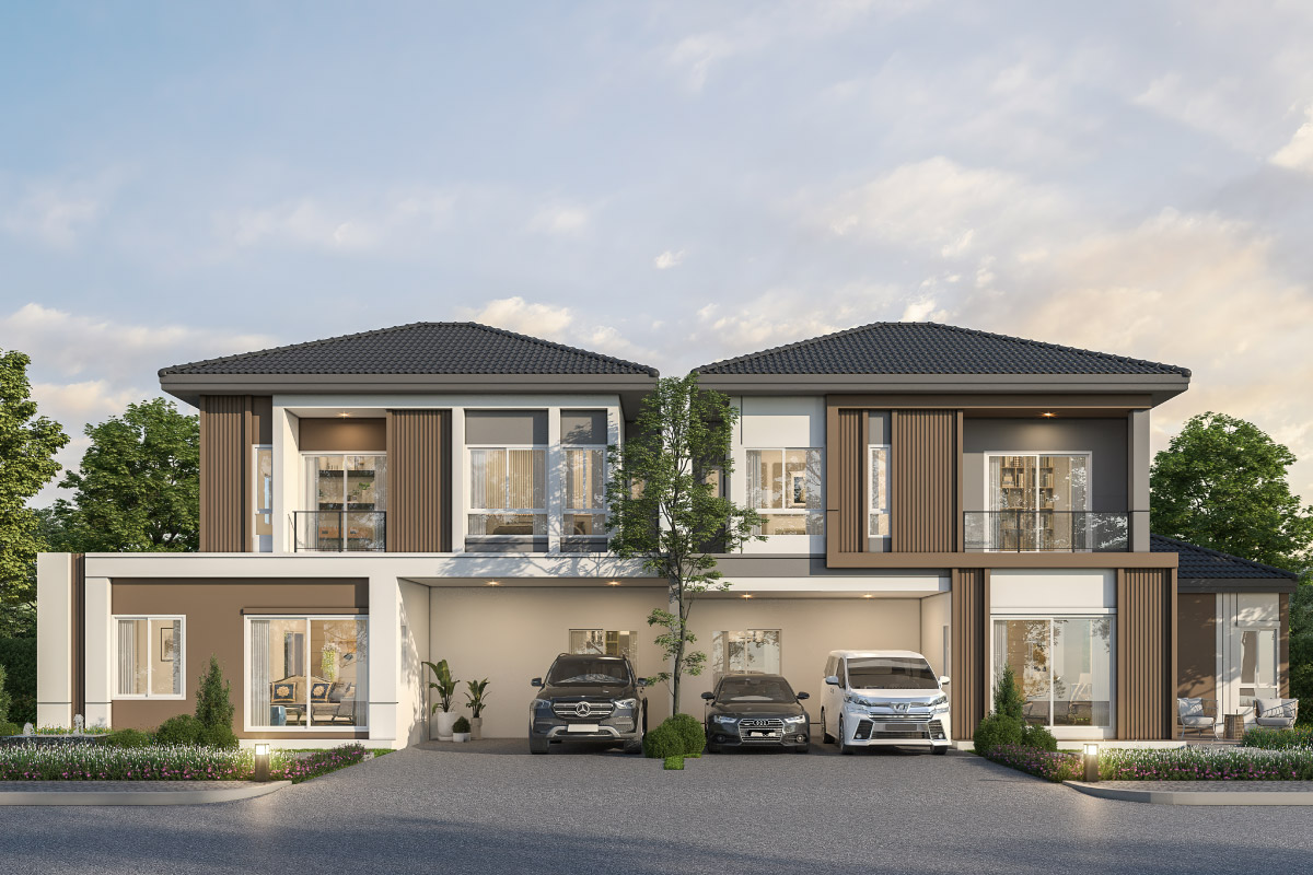 โครงการบ้านแฝด GRANDE PLENO บางใหญ่