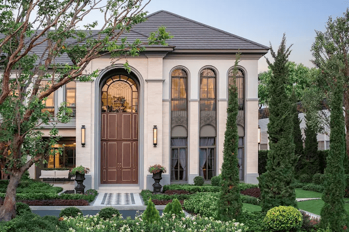 19_single-detached-house-near-motorway.png การดีไซน์โดยรอบอาคารบ้านเดี่ยว โครงการ THE PALAZZO กรุงเทพกรีฑา