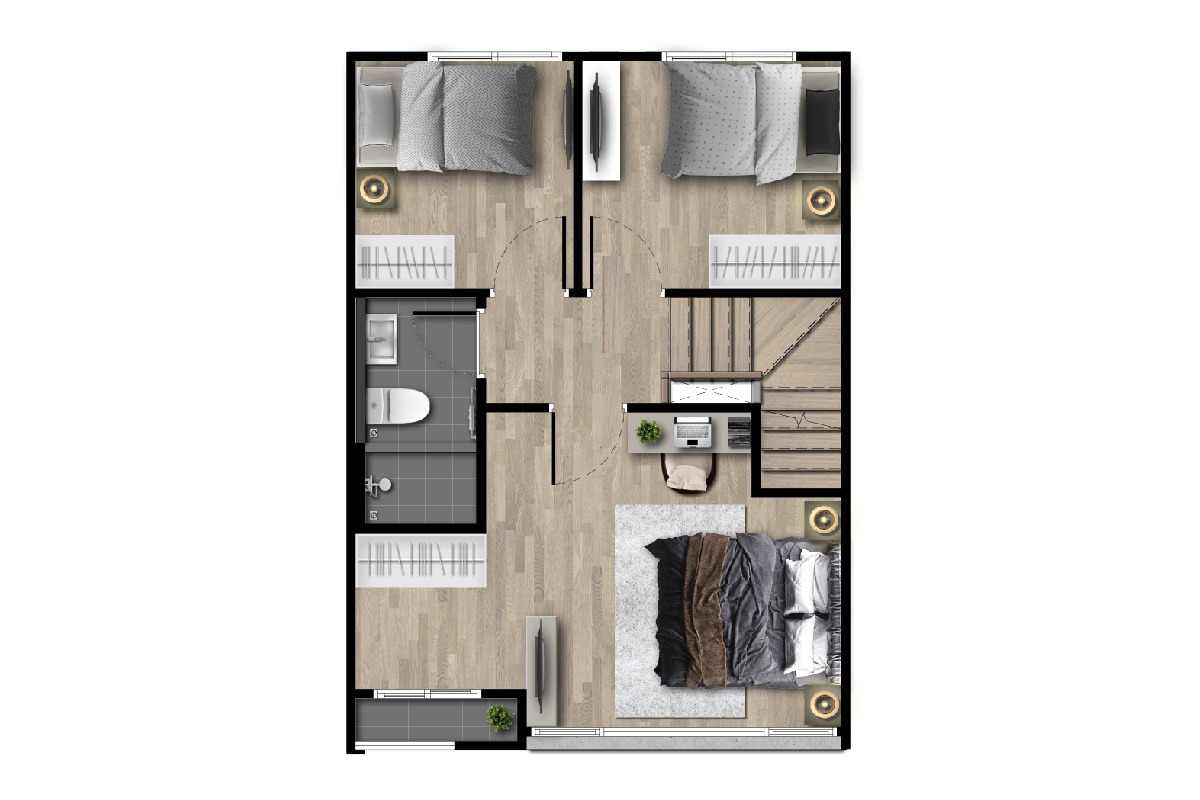 Type ESPACE: Floor 2nd-Floor
