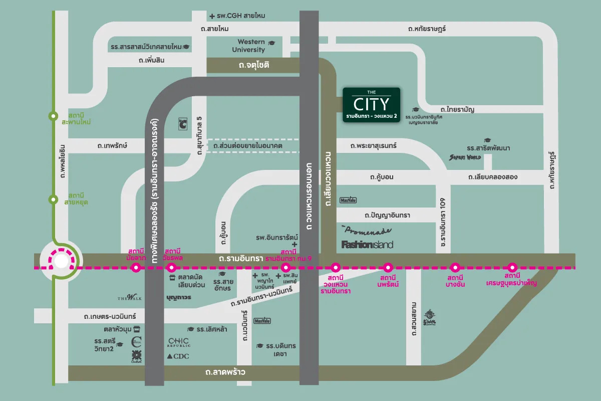 18_homestory-house-ramintra.jpg แผนที่การเดินทางและสิ่งอำนวยความสะดวกรอบโครงการ THE CITY รามอินทรา - วงแหวน 2