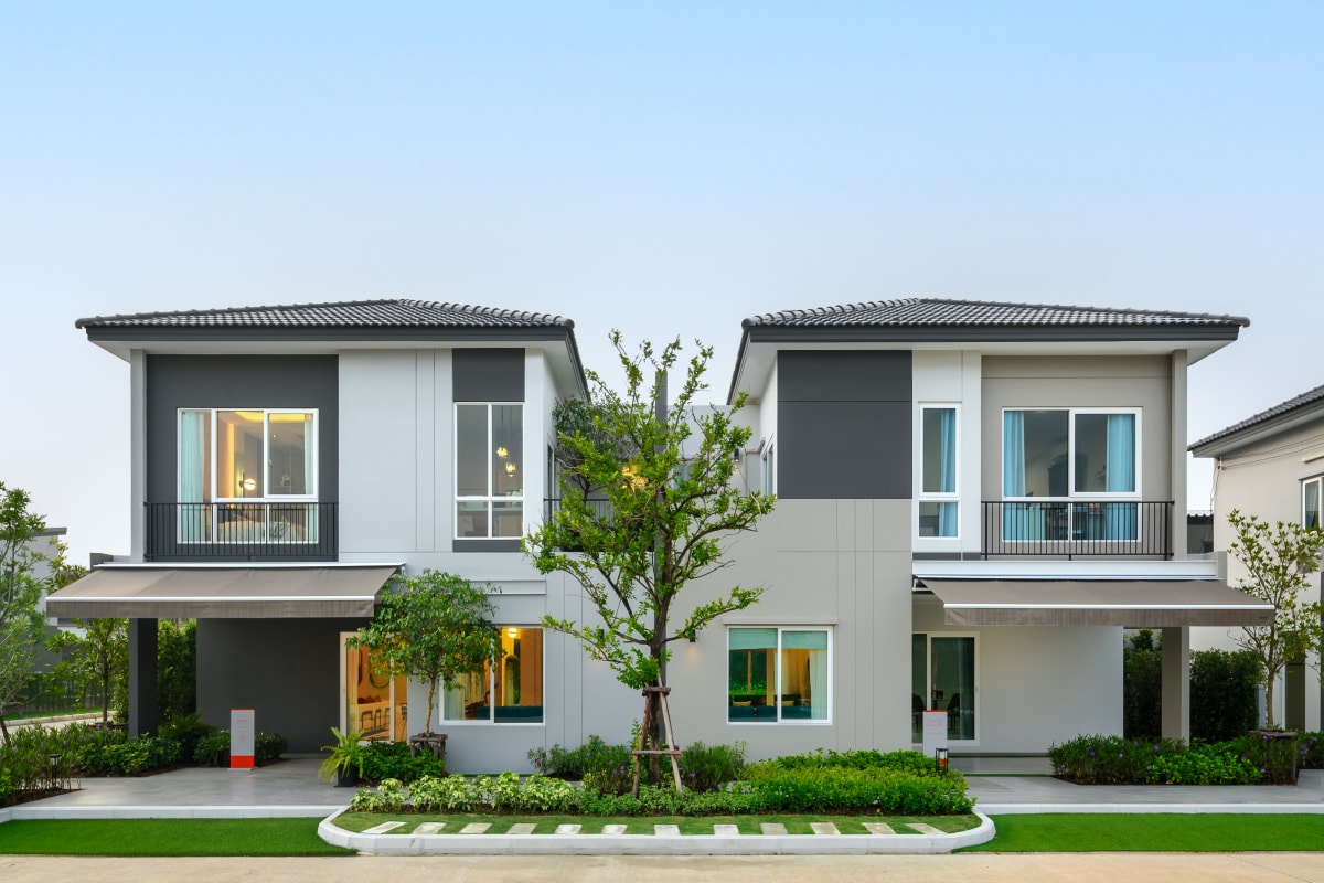 02_semi-detached-house-single-house-style.jpg บ้านแฝดสไตล์บ้านเดี่ยว โครงการ PLENO TOWN พระราม 2
