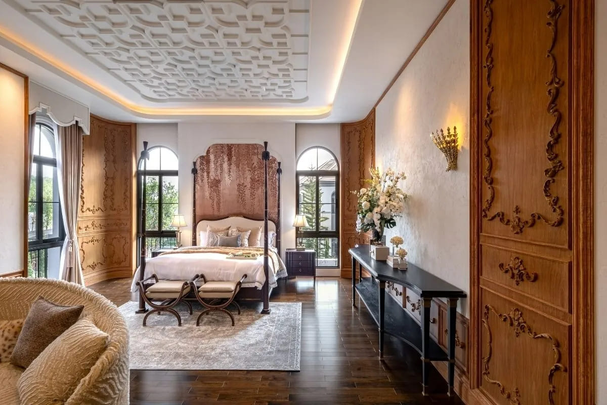 การออกแบบห้องนอนในโครงการ THE PALAZZO กรุงเทพกรีฑา