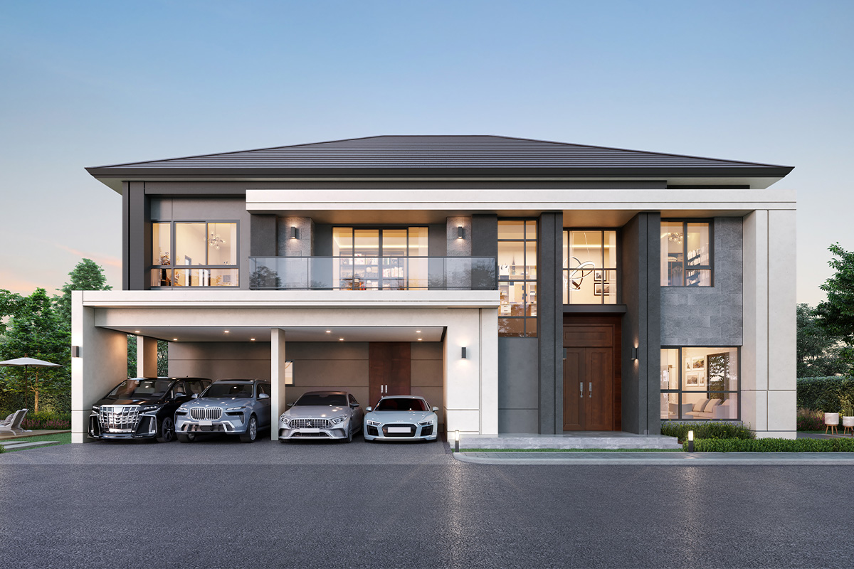 แบบบ้านเดี่ยวงามวงศ์วานในโครงการ THE CITY ติวานนท์ - งามวงศ์วาน 2