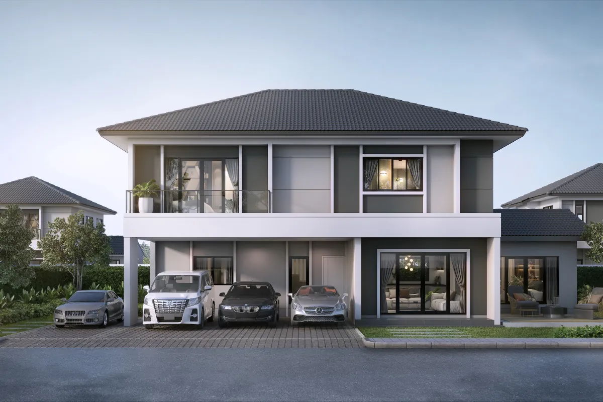 แบบบ้าน SEMESTER SPACE โครงการ CENTRO บางบอน