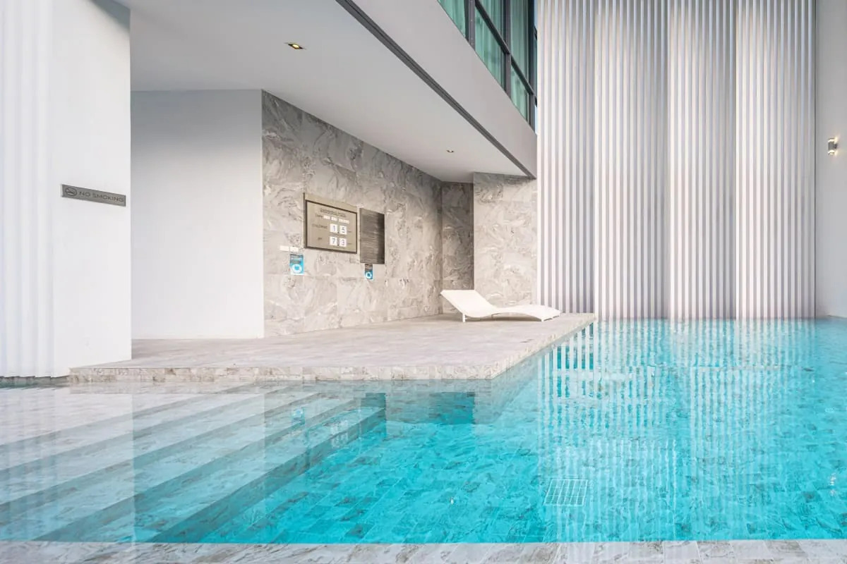 ส่วนกลางในโครงการ CENTRO วิภาวดี โซน Swimming Pool