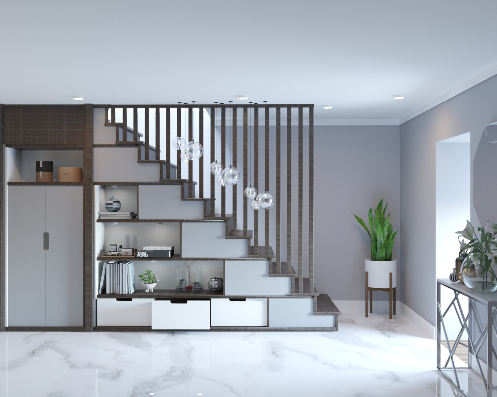 04_feng-shui-under-stair.jpg พื้นที่เก็บของใต้บันได