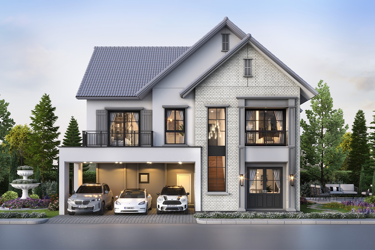 01_single-detached-house-nuanchan.jpg บ้านเดี่ยวนวลจันทร์ โครงการ CENTRO ลาดพร้าว - เสรีไทย