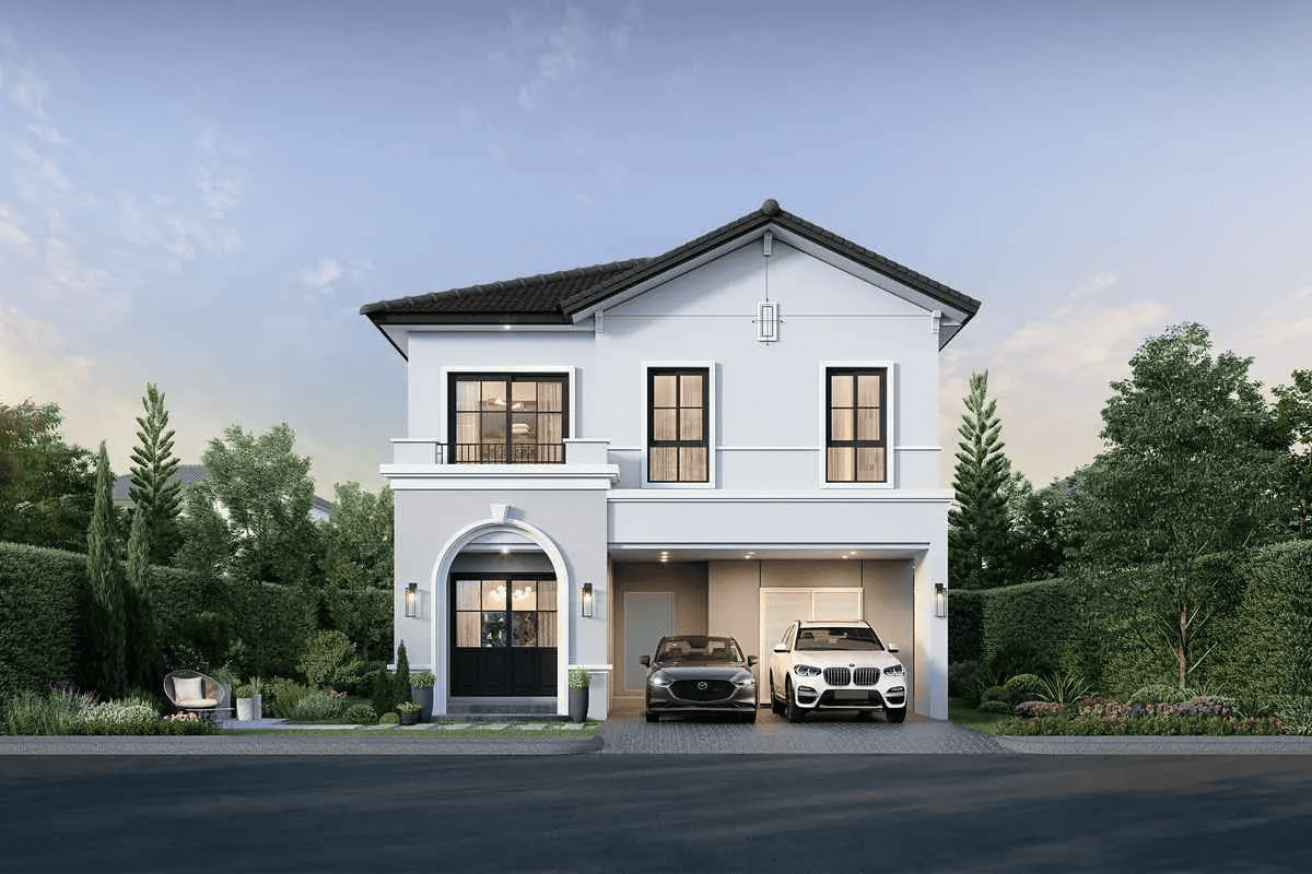 แบบบ้าน MALTA โครงการ MODEN บางนา-สุวรรณภูมิ