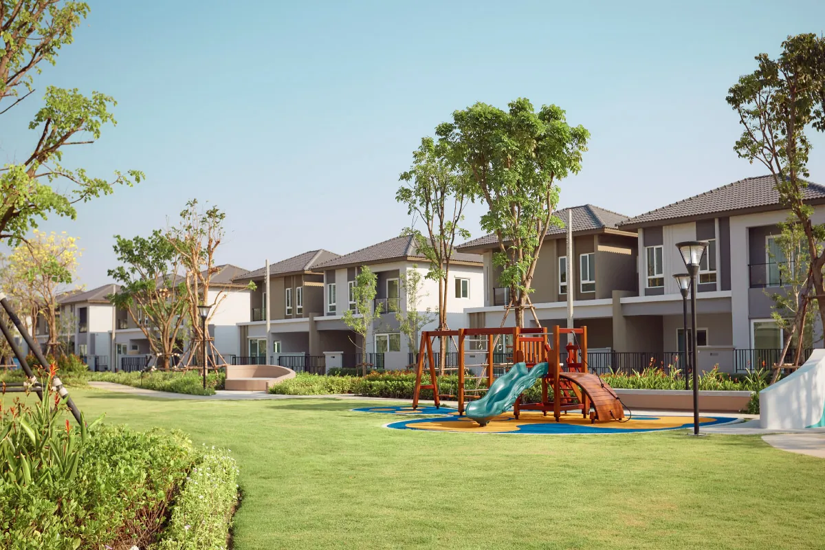 บรรยากาศโครงการ GRANDE PLENO เมกา บางนา
