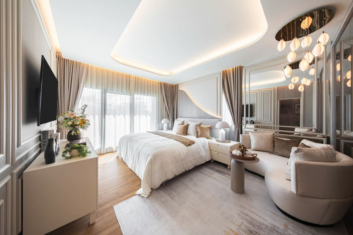 ห้องนอน บ้านเดี่ยว CENTRO รามอินทรา 2