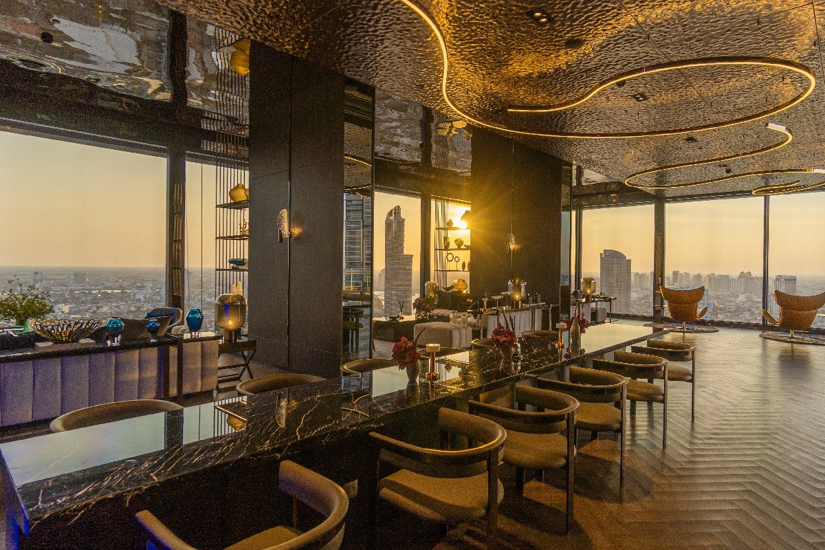 Sky Lounge โครงการคอนโด RHYTHM เจริญกรุง พาวิลเลี่ยน
