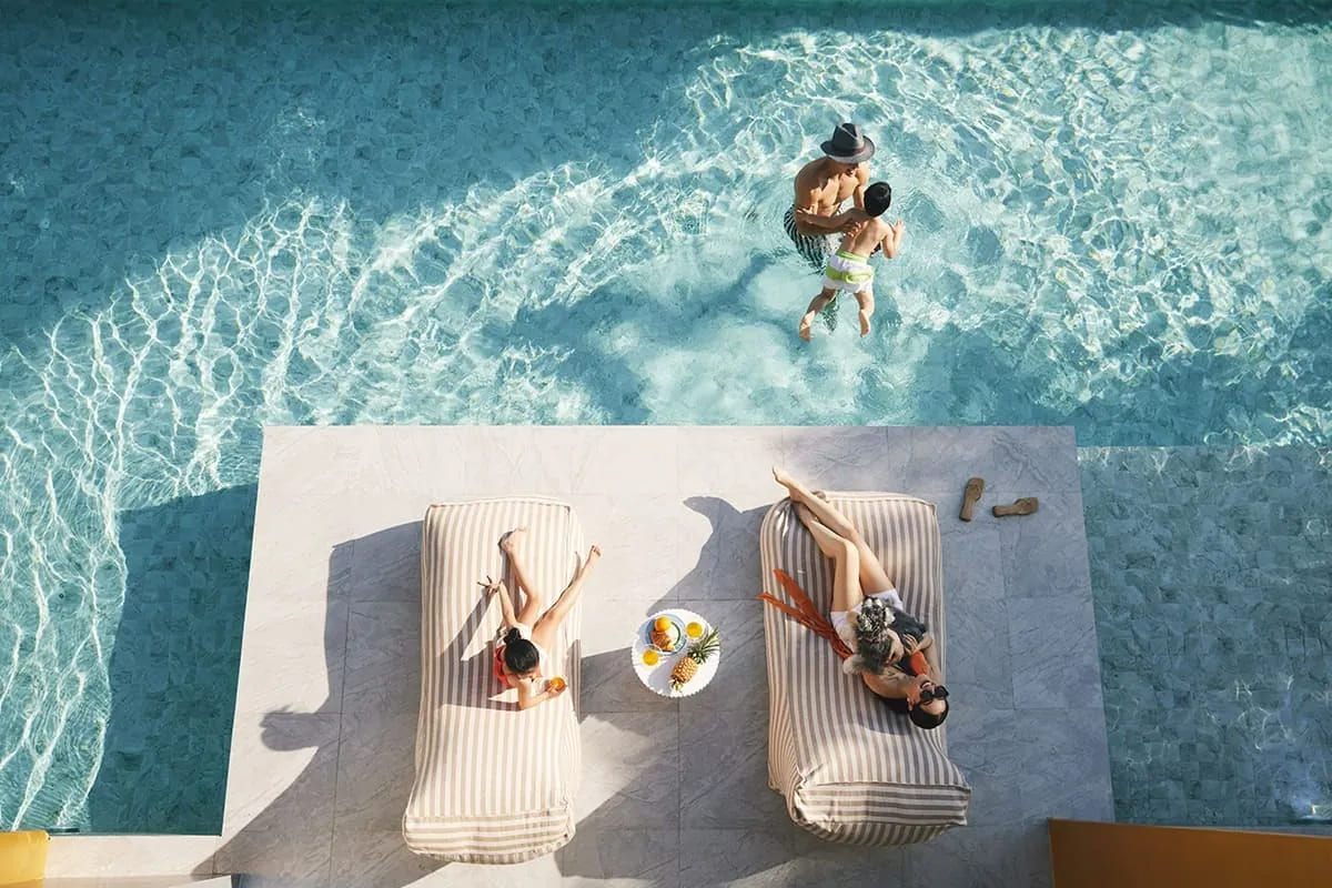 สระว่ายน้ำ โครงการ THE CITY พระราม 5 - นครอินทร์ 2