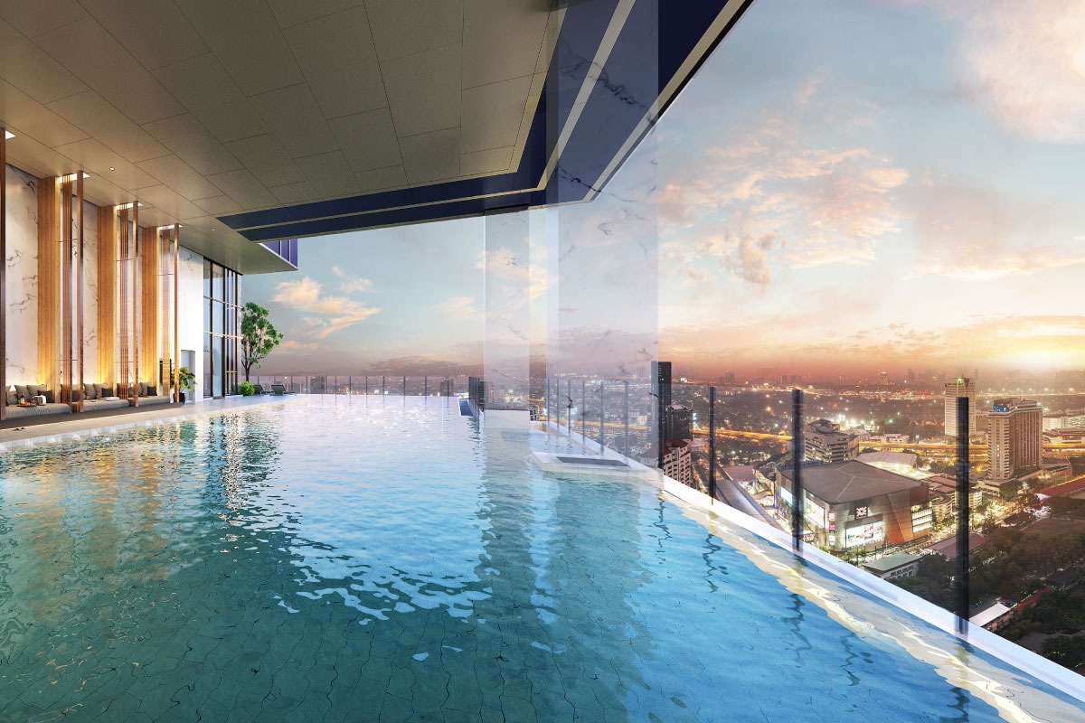 สระว่ายน้ำ โครงการ LIFE พหลฯ-ลาดพร้าว