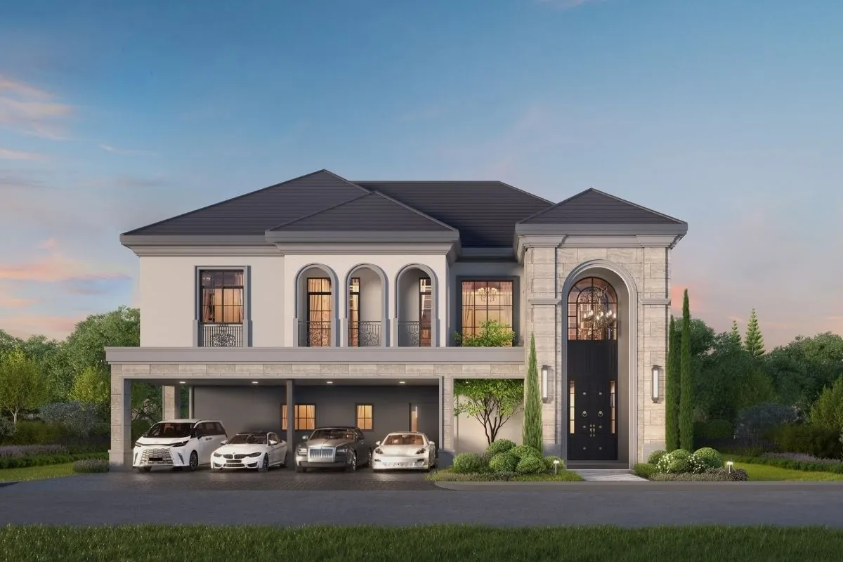 แบบบ้าน AURELINE โครงการ THE PALAZZO กรุงเทพกรีฑา