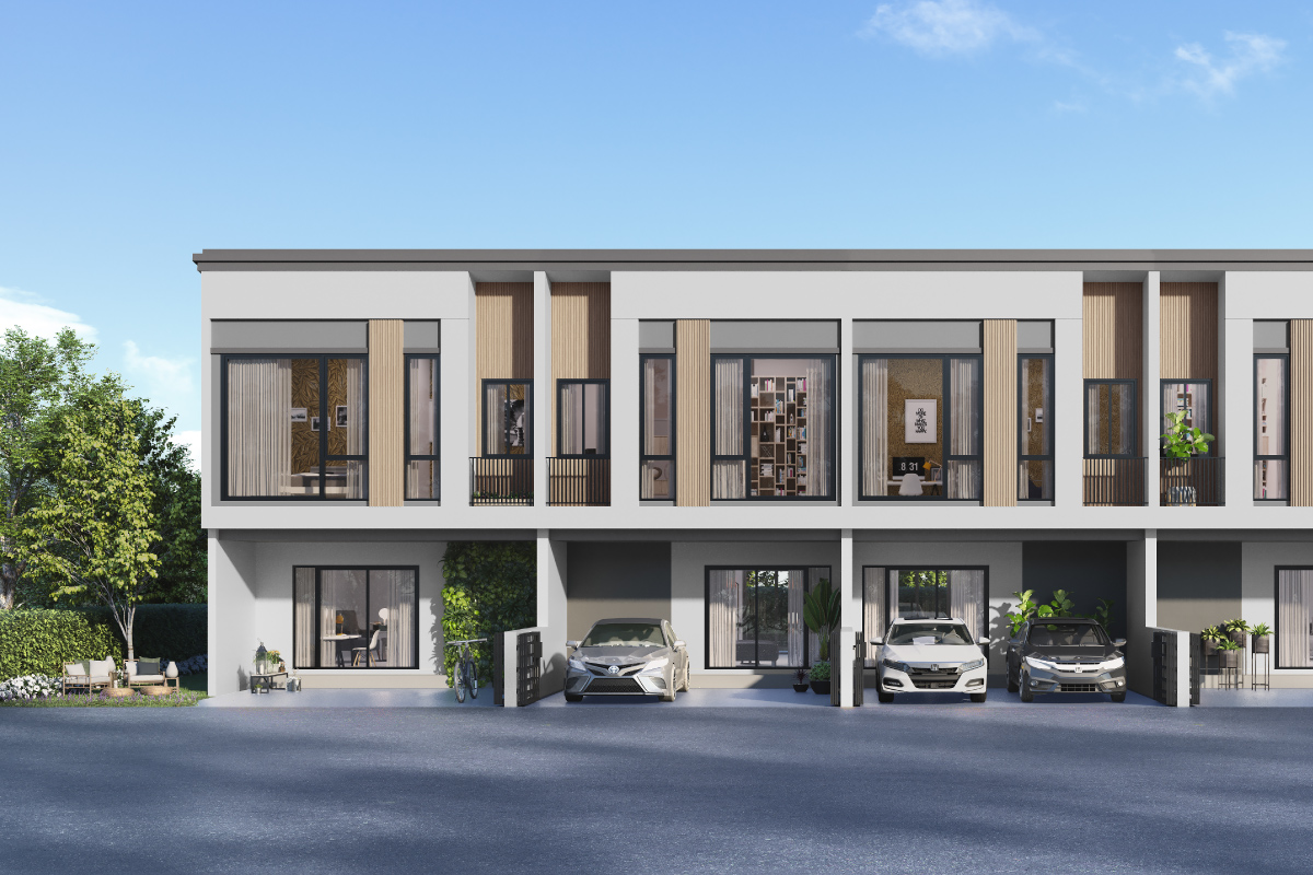 โครงการทาวน์โฮม GRANDE PLENO พหลฯ-วิภาวดี 2