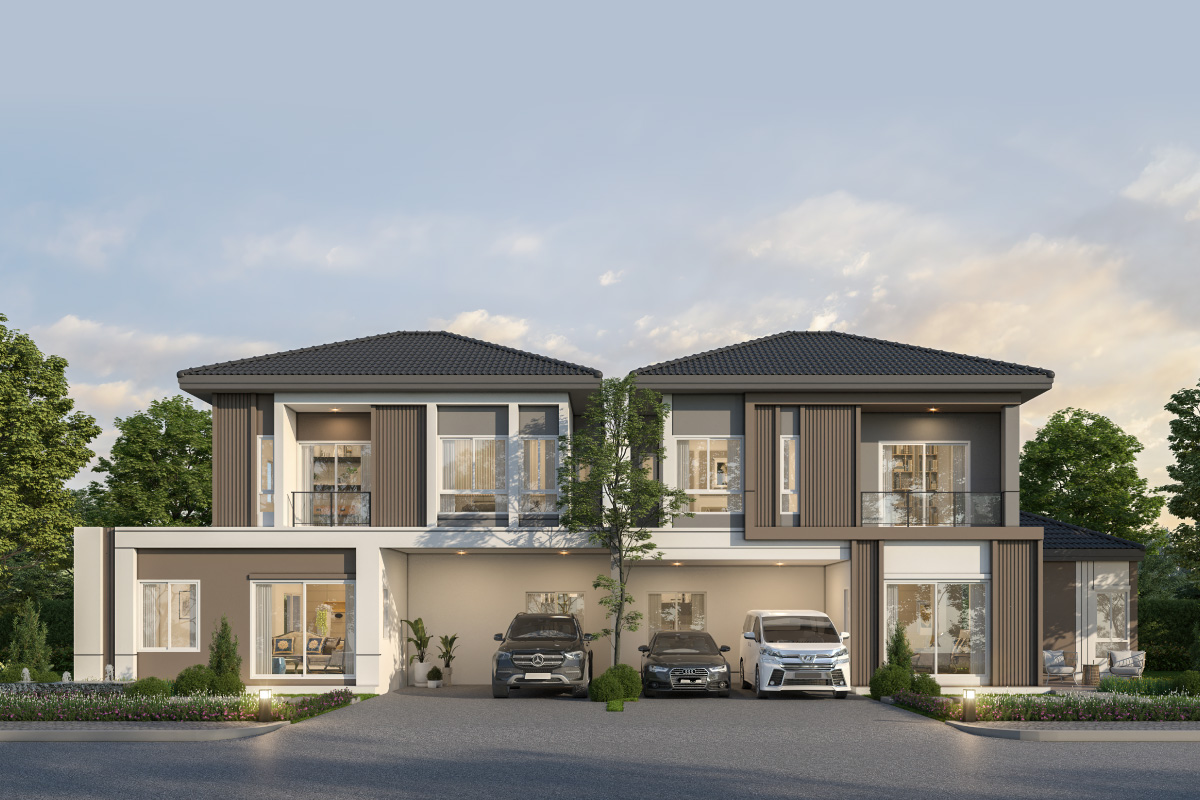 โครงการบ้านแฝด GRANDE PLENO รามอินทรา-บางชันสเตชั่น