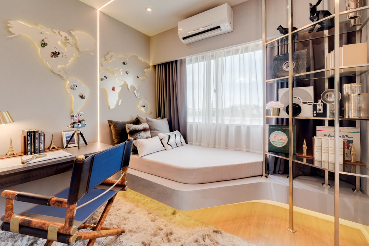 7 เทคนิค เปลี่ยนห้องนอนเล็กๆ ให้ดูกว้าง พร้อมพื้นที่ใช้สอยที่มากขึ้น