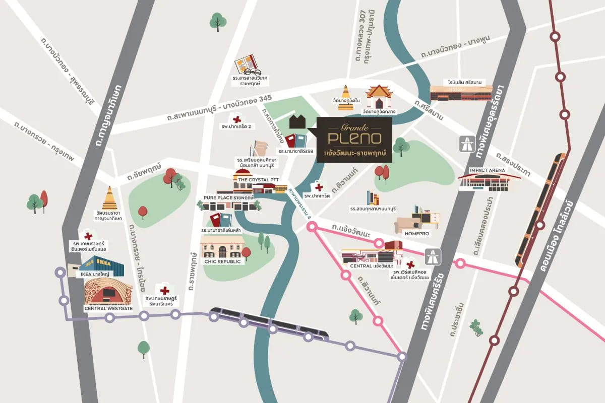 09_semi-detached-house-chaiyaphruek.jpg แผนที่โครงการ GRANDE PLENO แจ้งวัฒนะ - ราชพฤกษ์