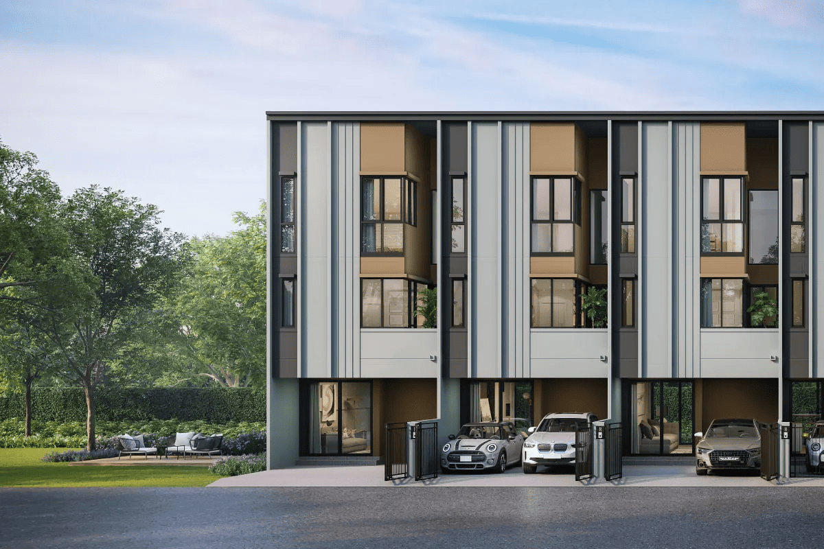 ทาวน์โฮมแถวพระราม 5 โครงการบ้านกลางเมือง พระราม 5