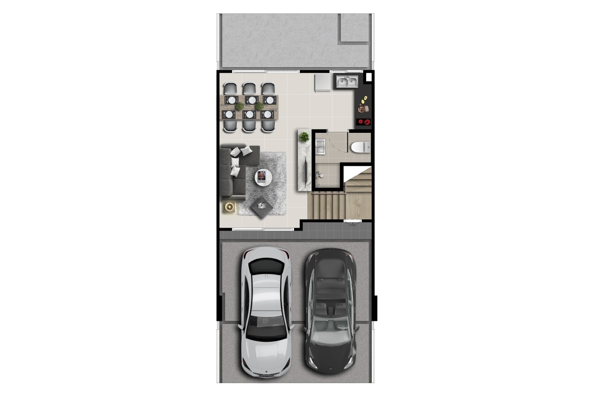 TYPE TULLIA: Floor 	1st Floor