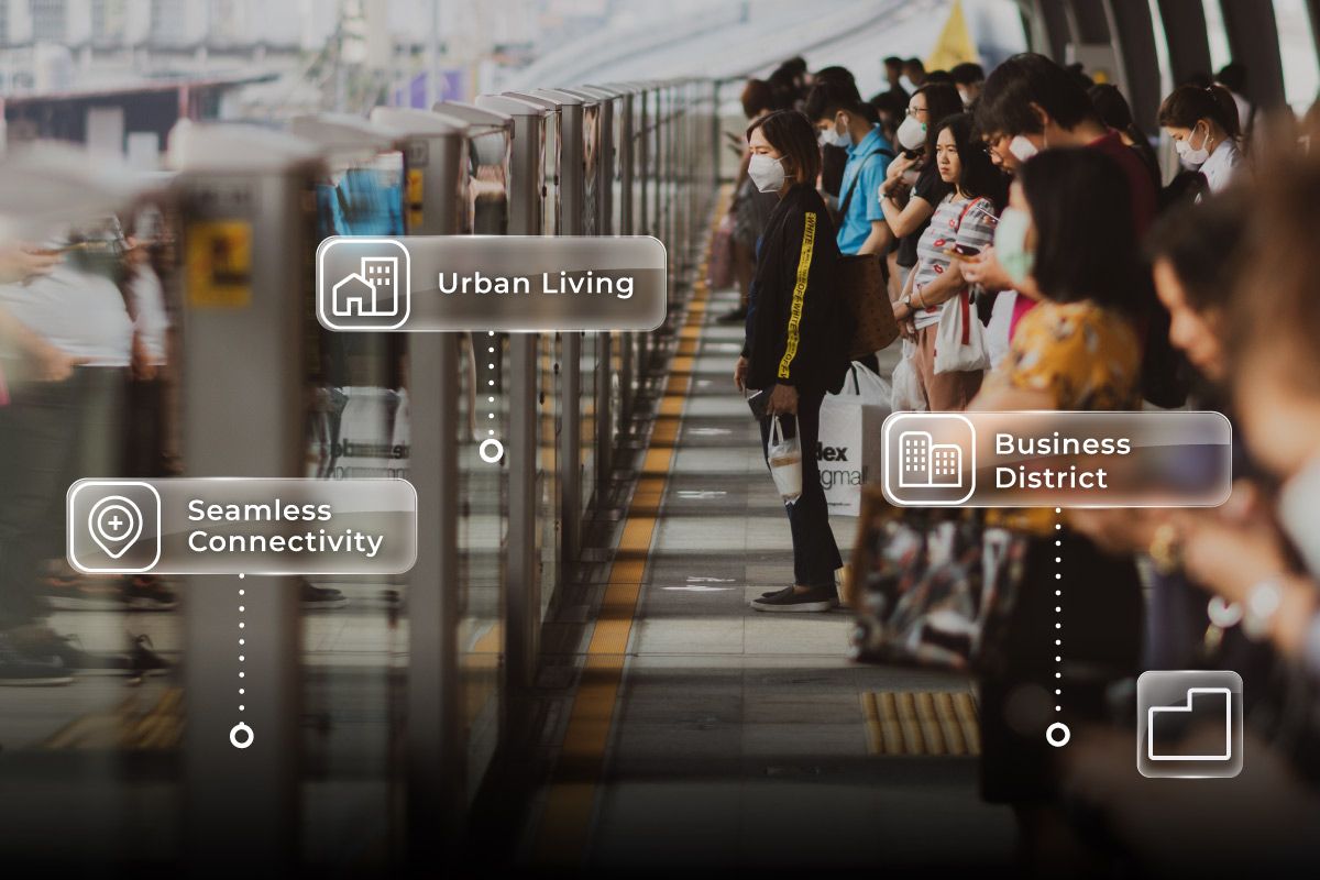 คอนโดมิเนียมคอนโด ใกล้รถไฟฟ้า BTS - MRT - Airport Link