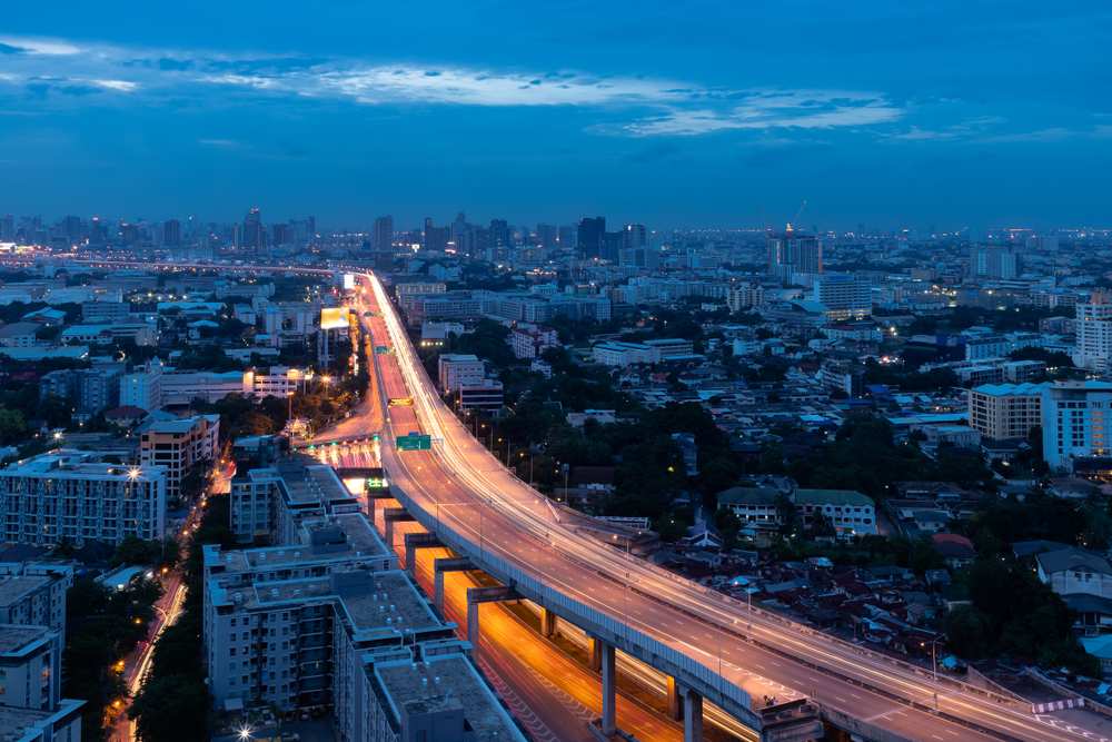 ทางด่วนย่านบางนา