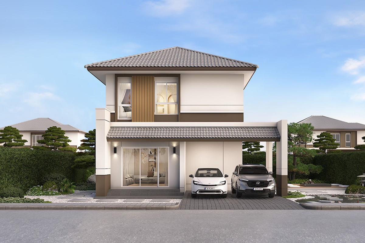 แบบบ้าน NAMI ในโครงการ MODEN ประชาอุทิศ 90