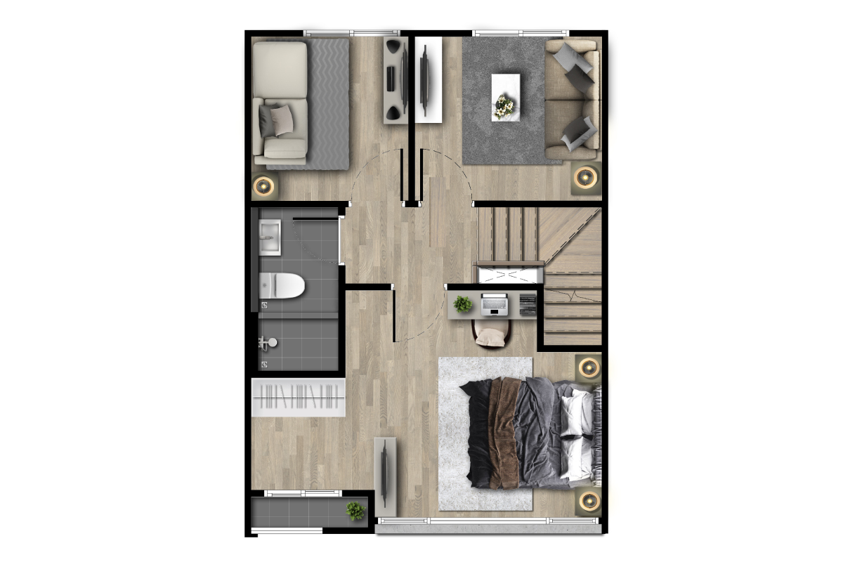 Type ESPACE: Floor 2nd-Floor