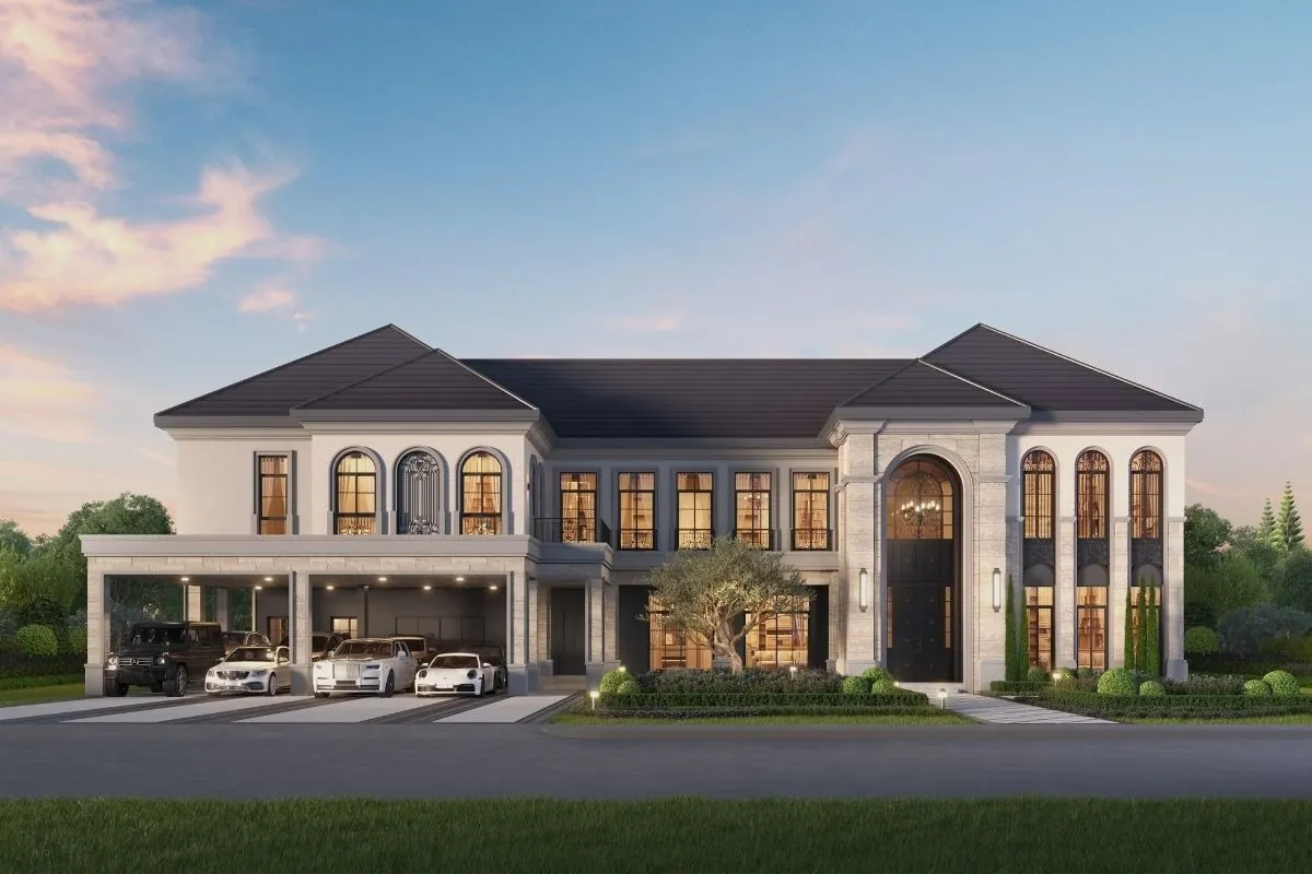 แบบบ้าน AMBROSINE โครงการ THE PALAZZO กรุงเทพกรีฑา