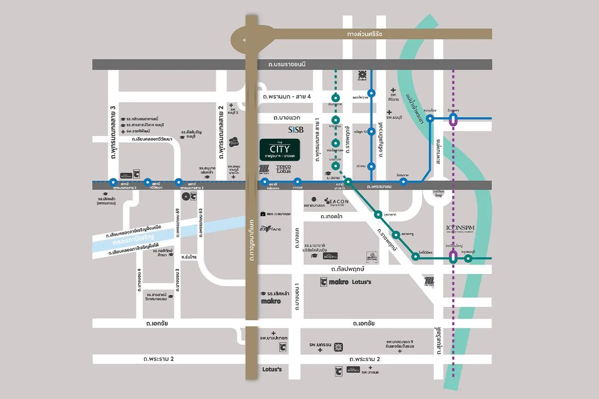 21_ultra-single-luxury-detached-houses-40-100-million.png แผนที่และสิ่งอำนวยความสะดวกใกล้เคียง THE CITY กาญจนาฯ - บางแค