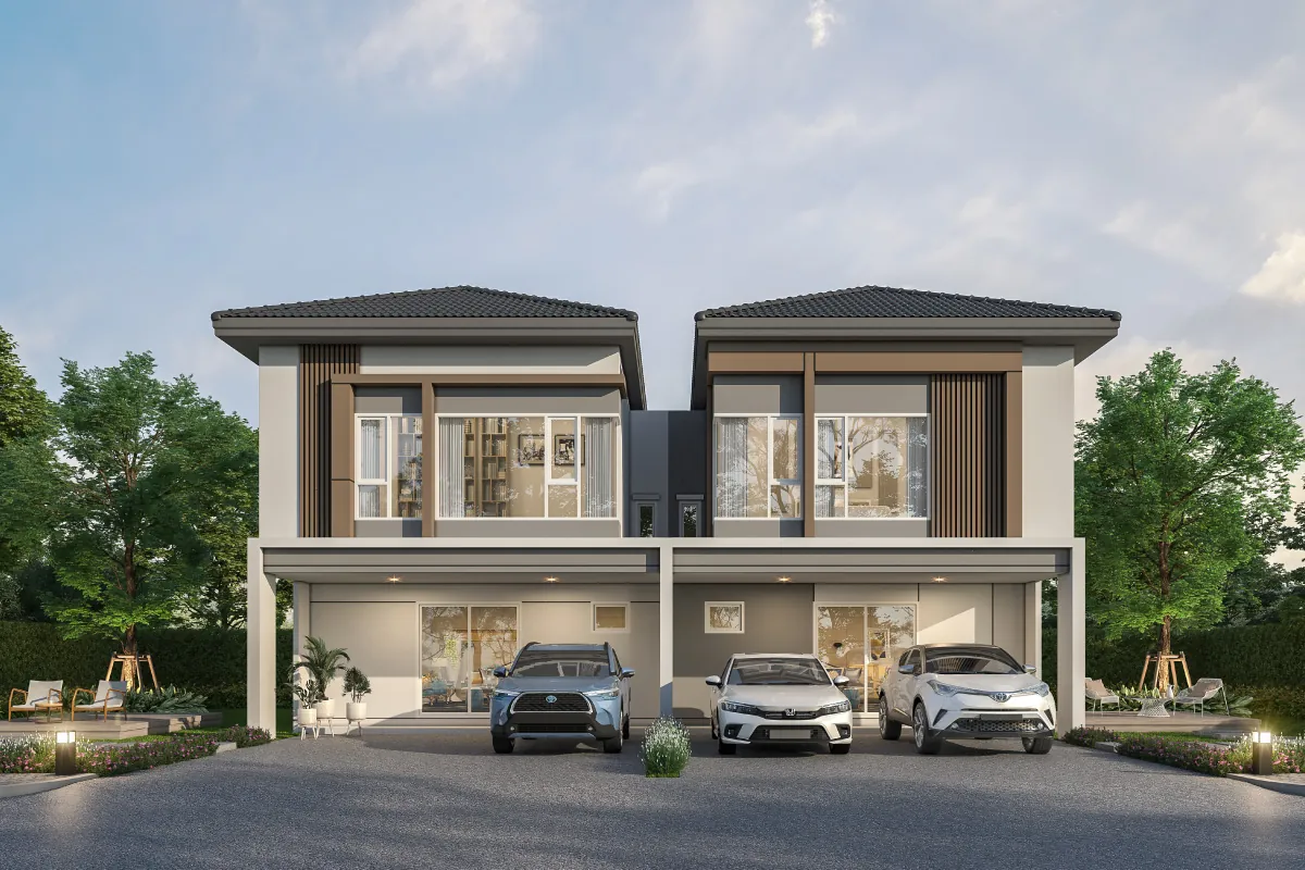 แบบบ้าน JANETTE F โครงการ GRANDE PLENO บางใหญ่