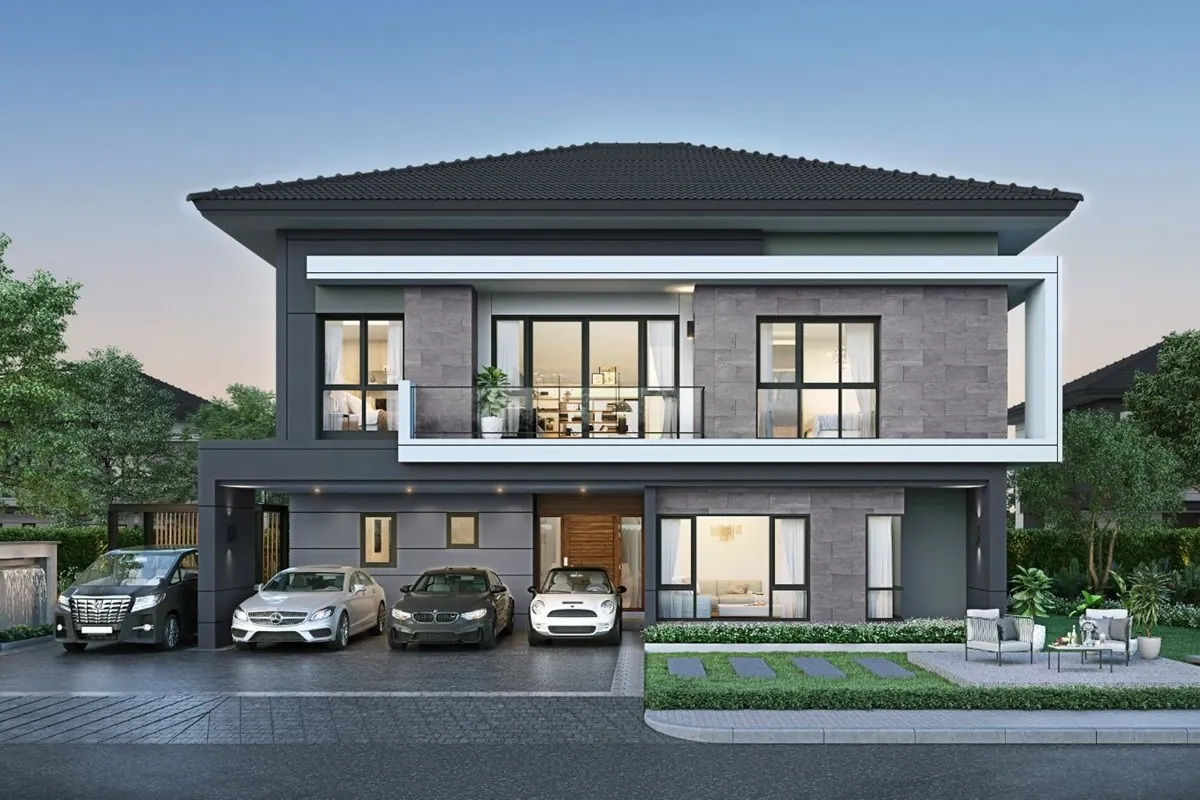 แบบบ้าน VIRTU โครงการ THE CITY ทวีวัฒนา