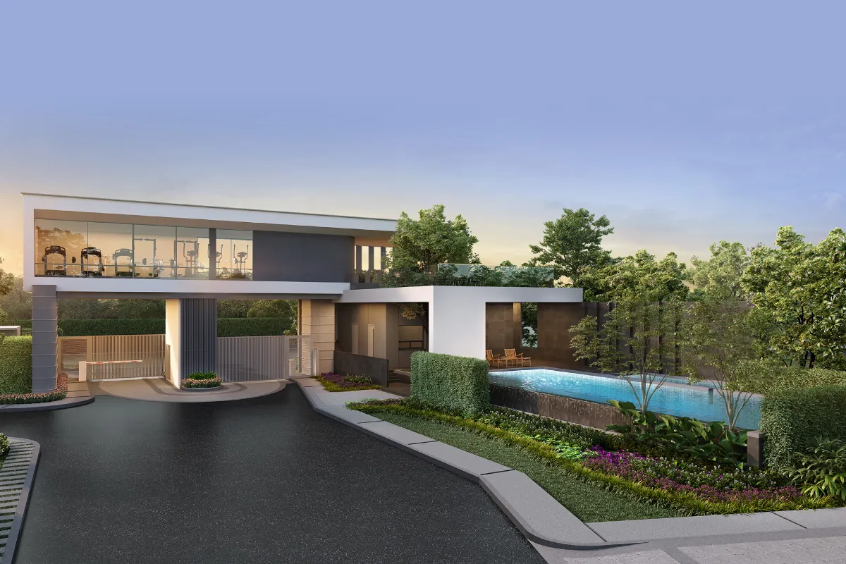 ส่วนกลางในโครงการ GRANDE PLENO รามอินทรา - บางชันสเตชั่น