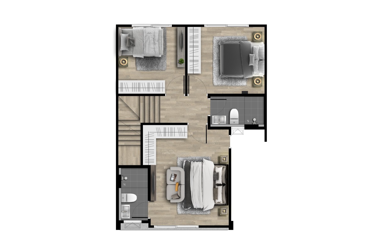 Type BEAMING N: Floor 2nd-Floor