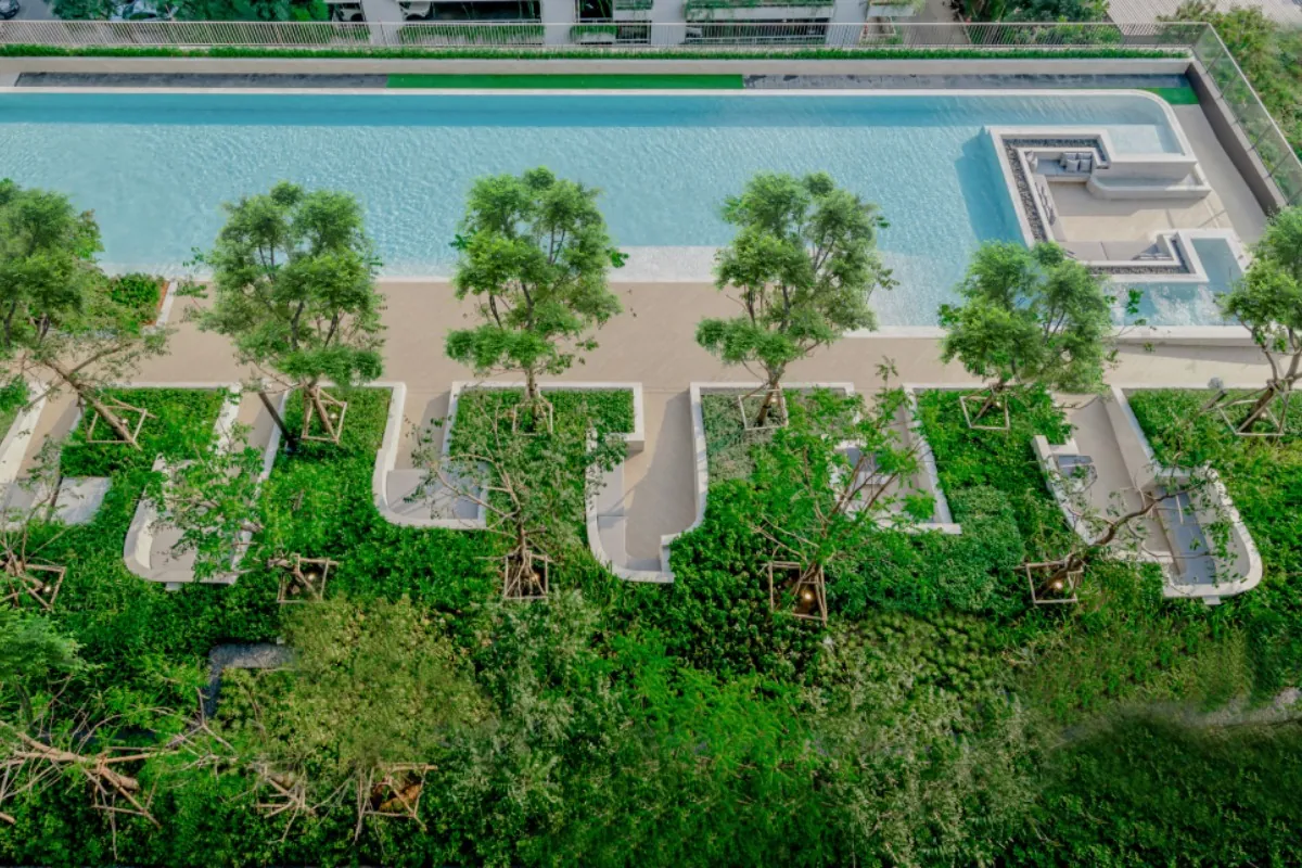 บรรยากาศ โครงการ ASPIRE รัตนาธิเบศร์ เวสต์ตัน
