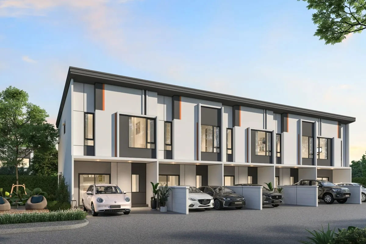 ทาวน์โฮมไม่เกิน 2 ล้าน โครงการ PLENO TOWN วงแหวน - รังสิต คลอง 7