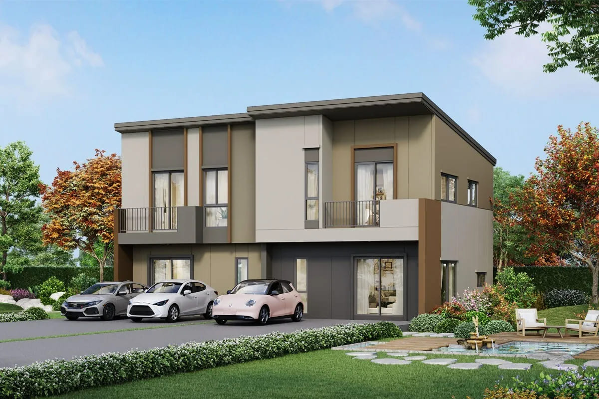 บ้านแฝดรังสิต โครงการ PLENO TOWN พหลโยธิน - วิภาวดี