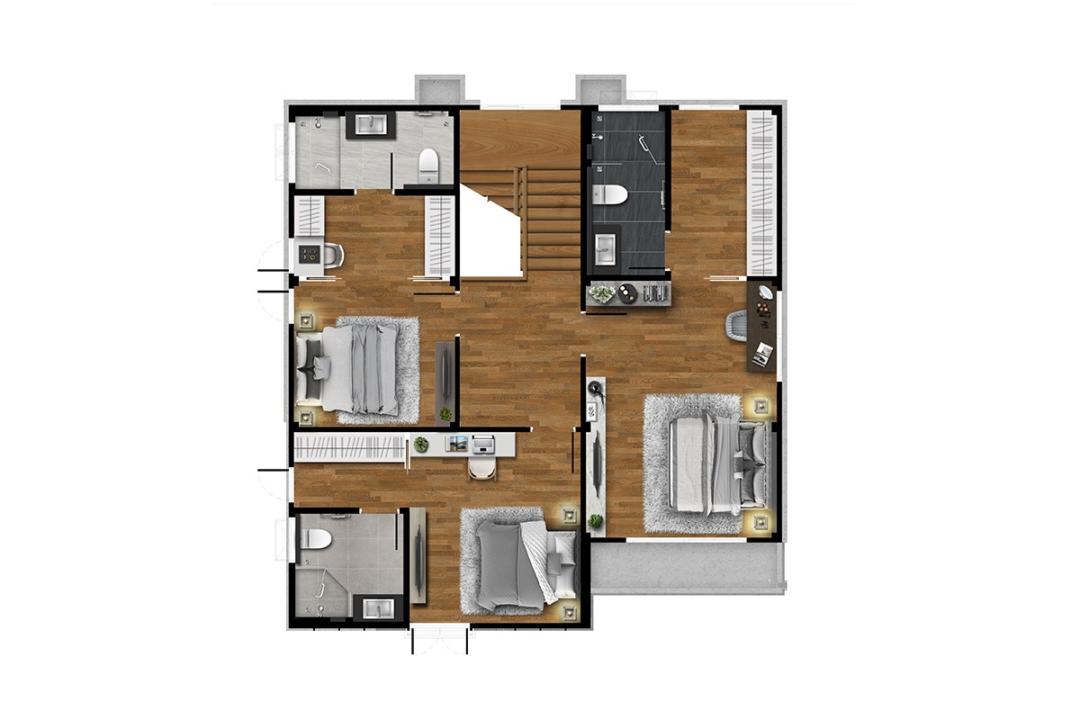Type LUMINA: Floor 2nd Floor