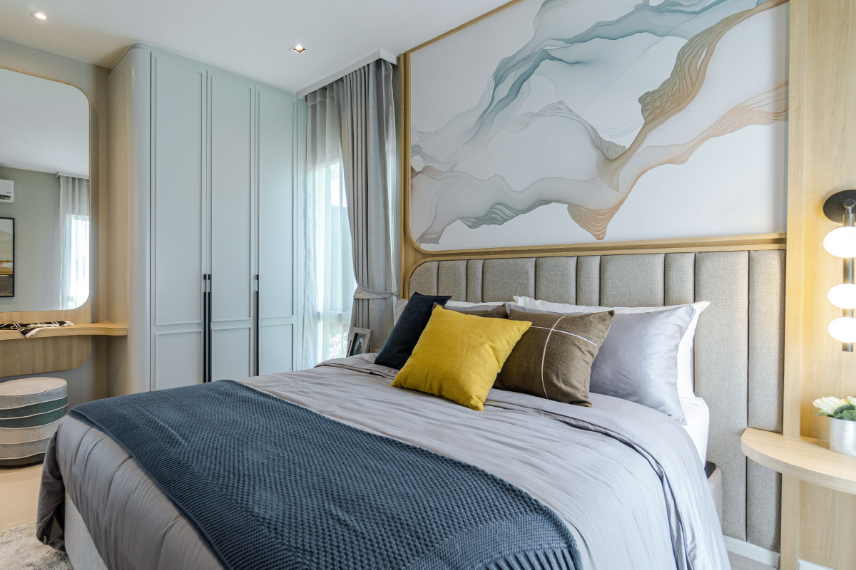 การตกแต่งบ้านสไตล์ Modern Classic ด้วยภาพศิลปะ