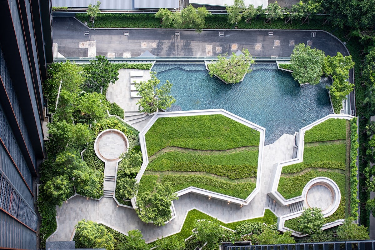 พื้นที่สีเขียว โครงการ LIFE ลาดพร้าว แวลลีย์