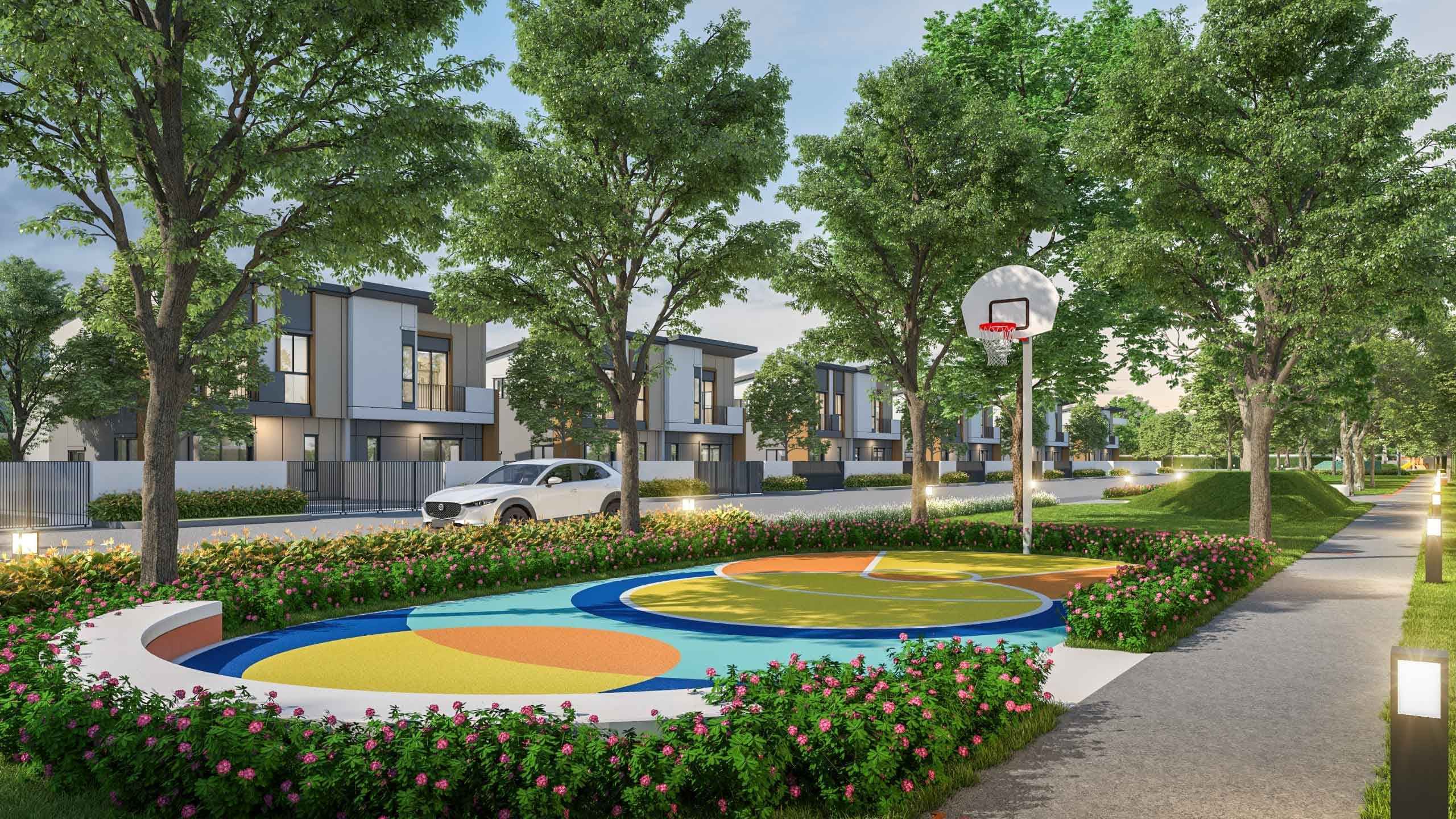 GREEN CONNECTION โครงการบ้านแฝด พลีโน่ทาวน์ สุขุมวิท - บางปู