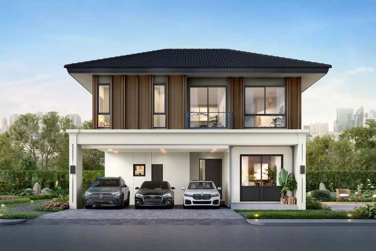 แบบบ้าน SOLNAR โครงการ CENTRO ศรีนครินทร์ - บางนา 2