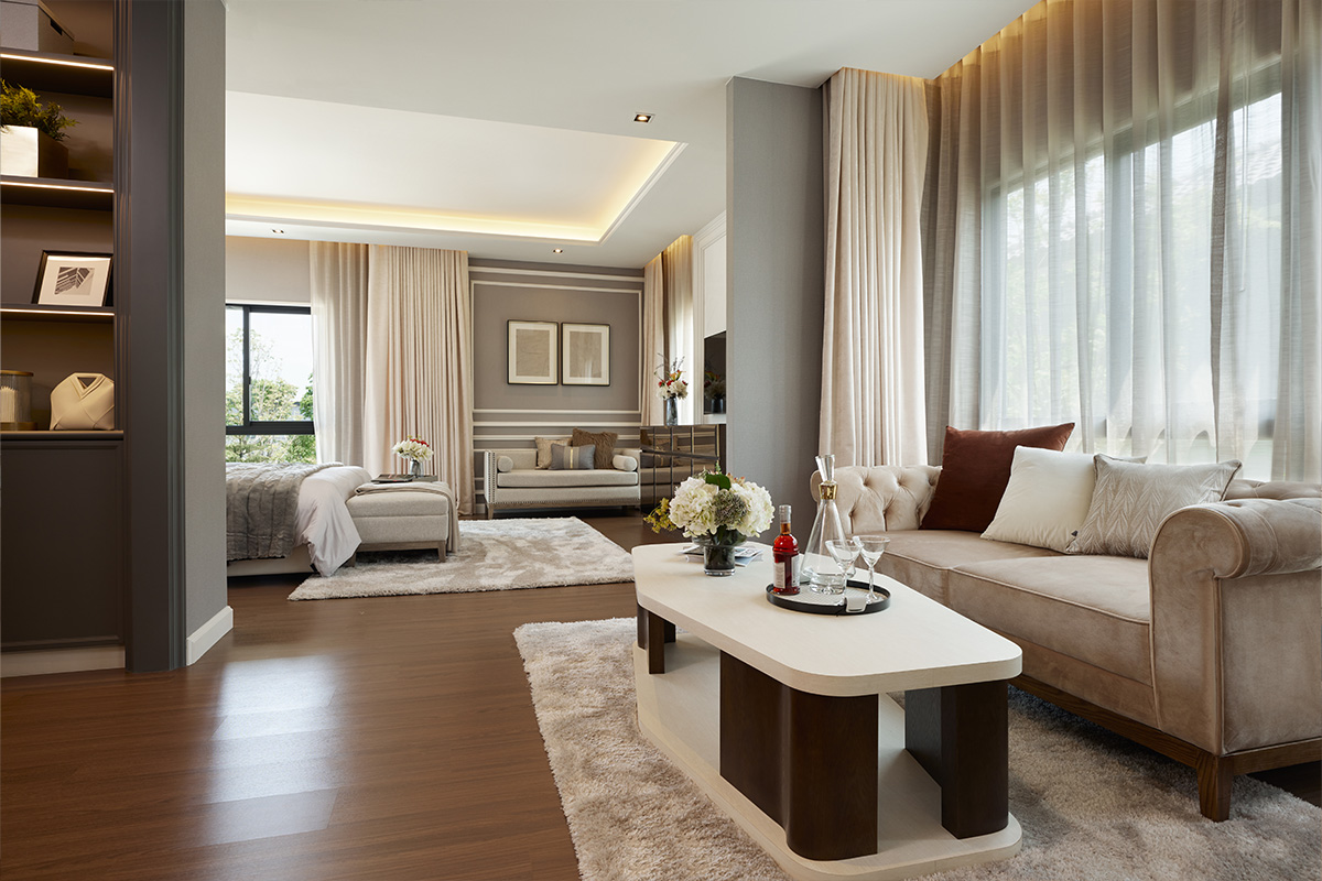 Master Bedroom ในบ้านเดี่ยว THE CITY สุขุมวิท-อ่อนนุช 2