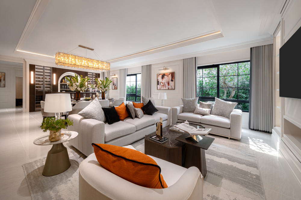 living area ของบ้านเดี่ยว THE CITY ราชพฤกษ์-พรานนก