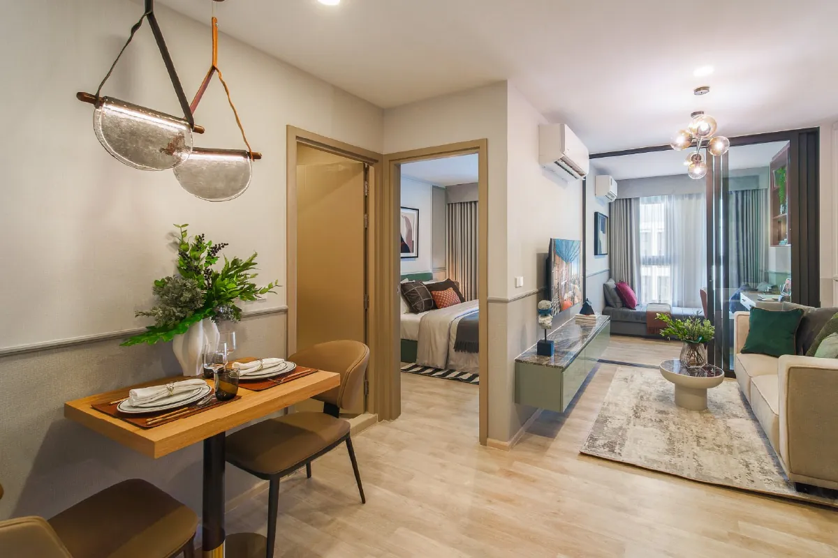 แบบห้องของโครงการ ASPIRE อิสรภาพ สเตชั่น