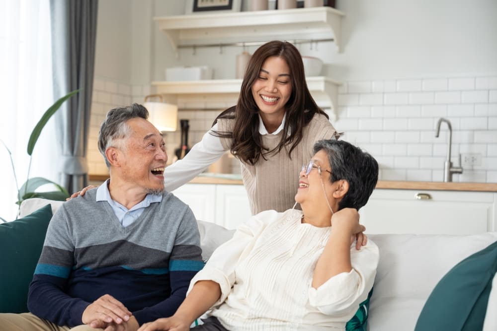 การใช้ชีวิตอยู่กับครอบครัวอย่างมีความสุข