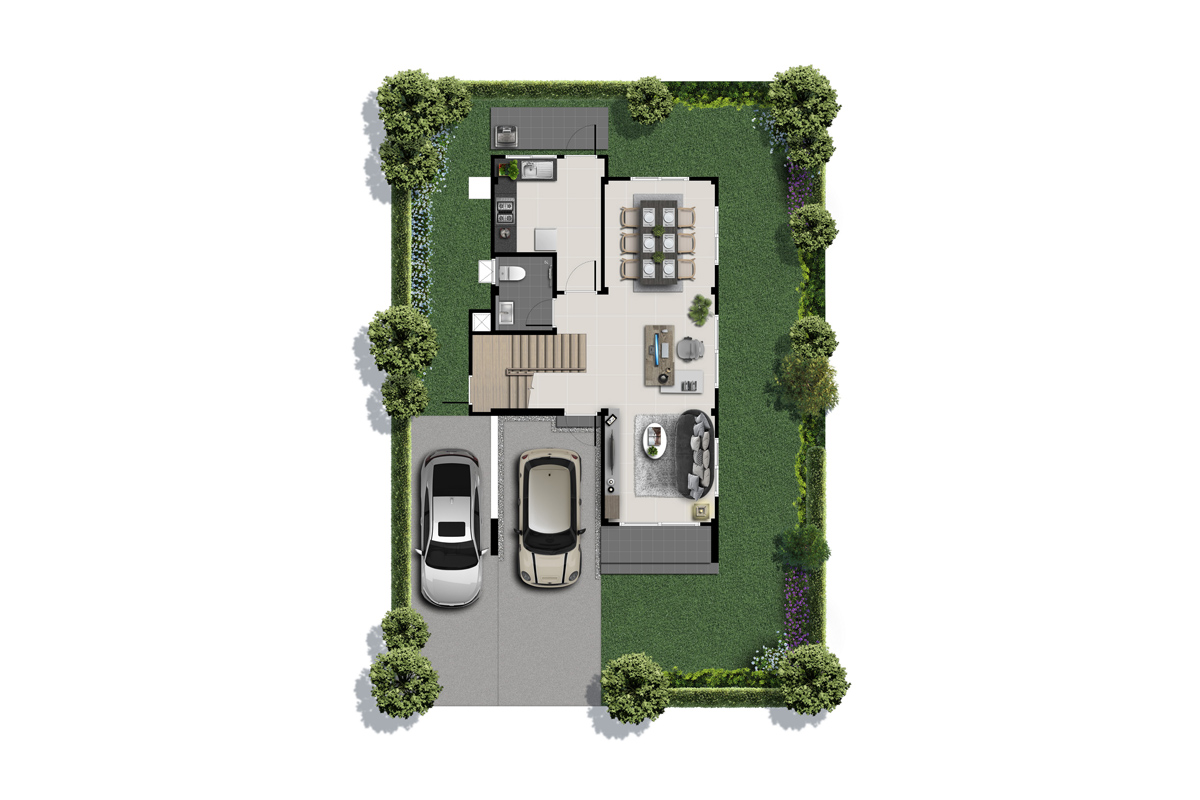 Type AKIVA: Floor 1st Floor