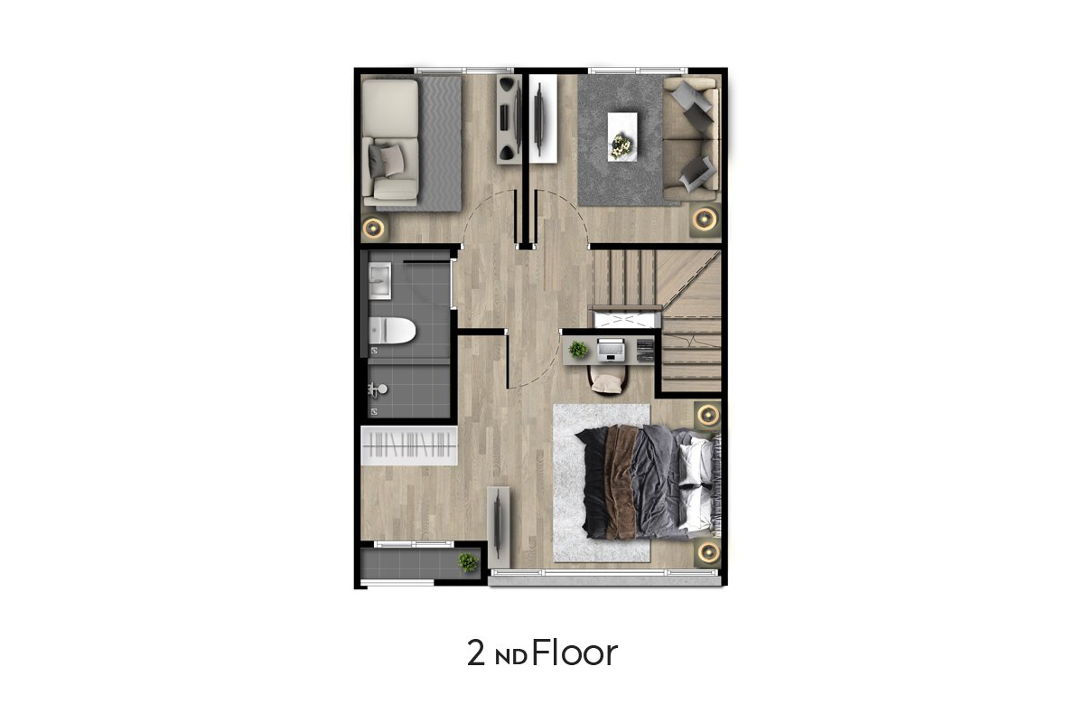 Type Espace: Floor 2nd-Floor